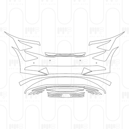 PPF prédécoupé KIA EV6 (EU) Air 2026