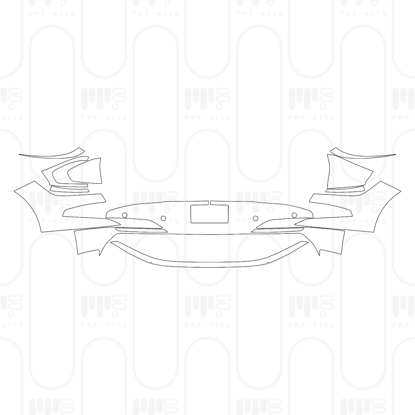 PPF prédécoupé KIA EV6 (US) Wind 2025