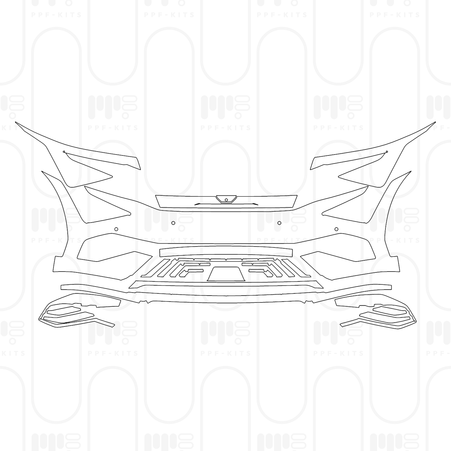 PPF prédécoupé KIA EV6 (US) GT-Line 2025