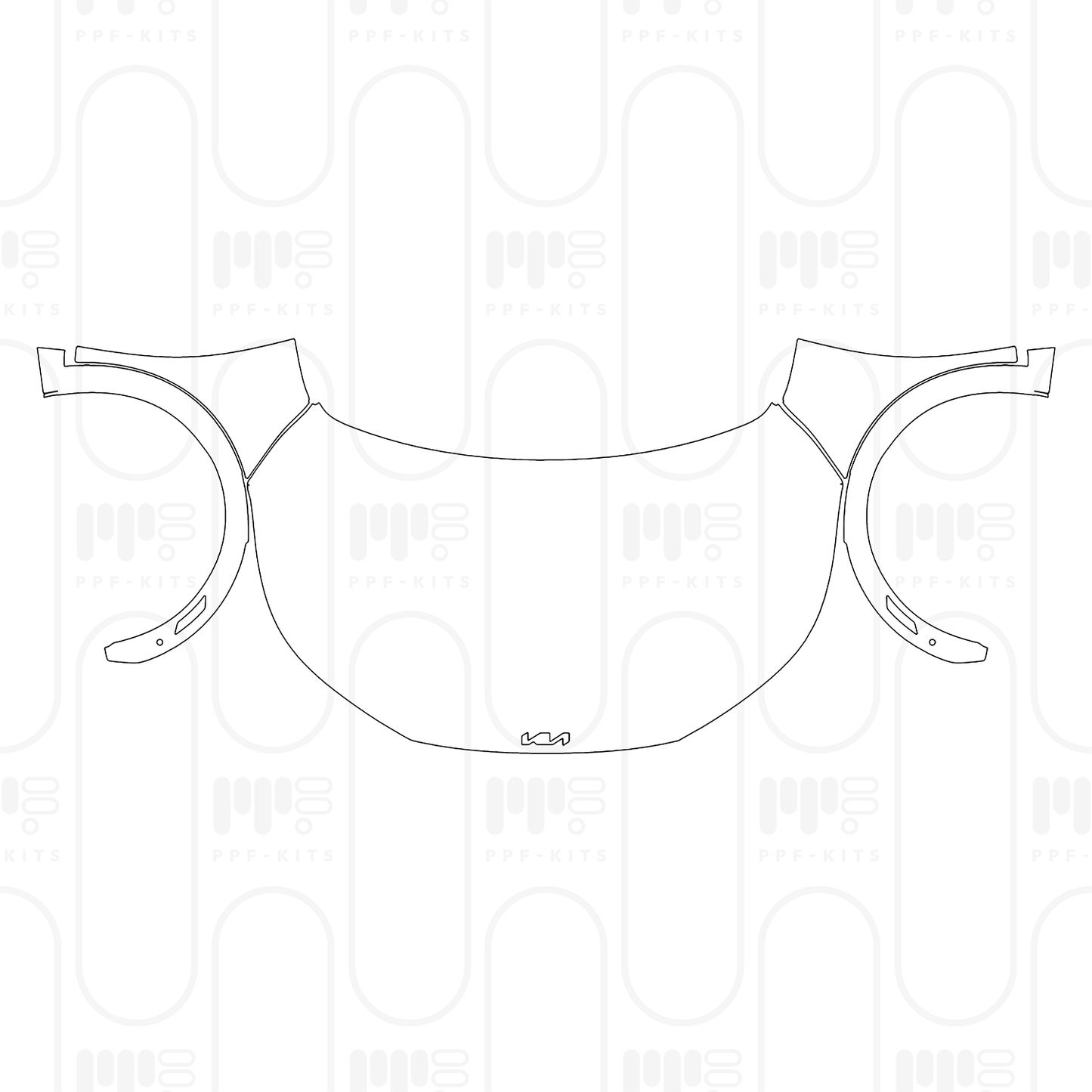 PPF prédécoupé KIA EV6 (US) GT-Line 2025