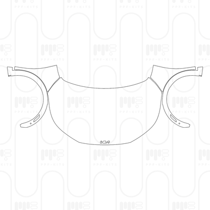 PPF prédécoupé KIA EV6 (US) GT-Line 2025