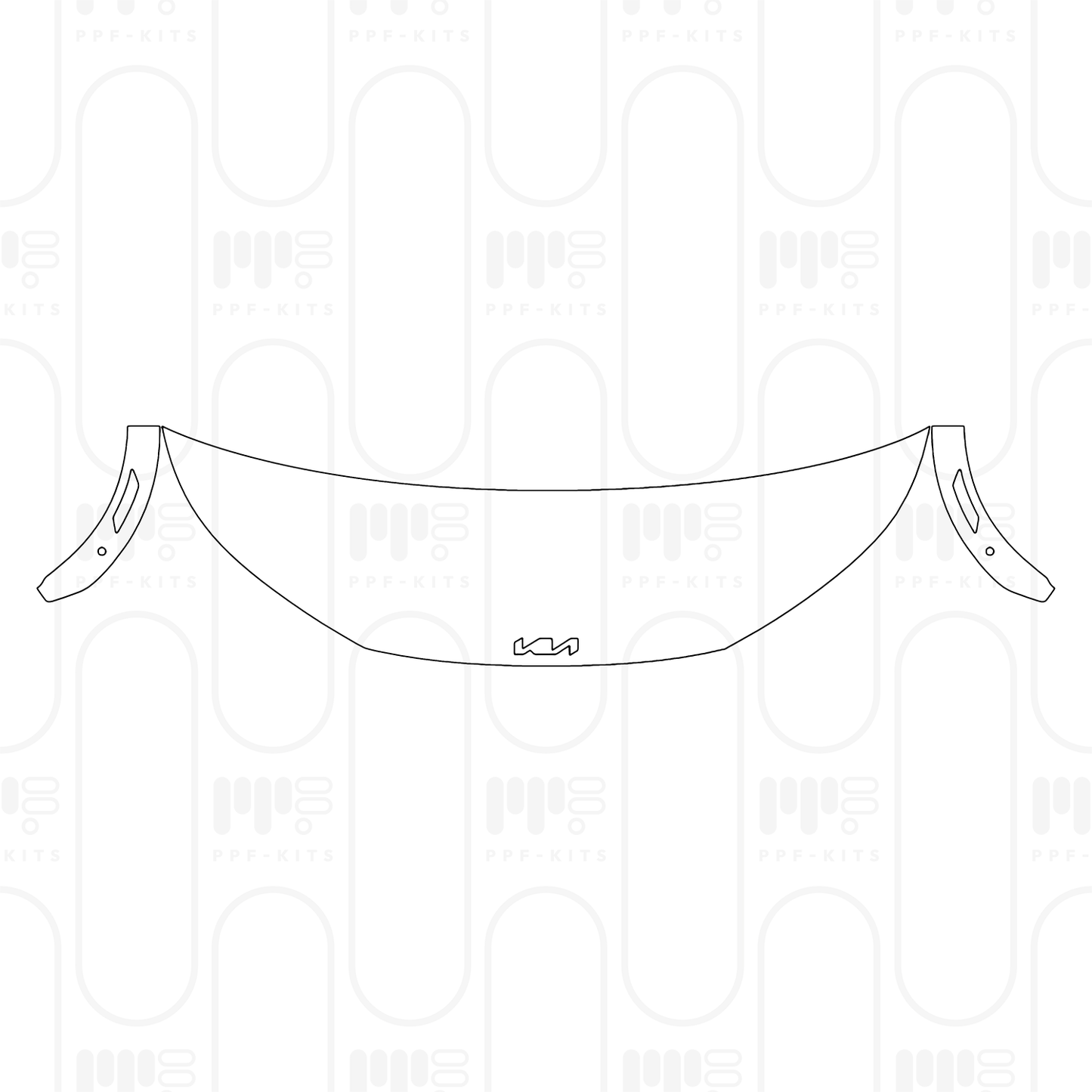 PPF prédécoupé KIA EV6 (US) GT-Line 2025