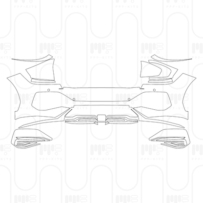 PPF prédécoupé KIA EV6 (EU) GT-Line 2026