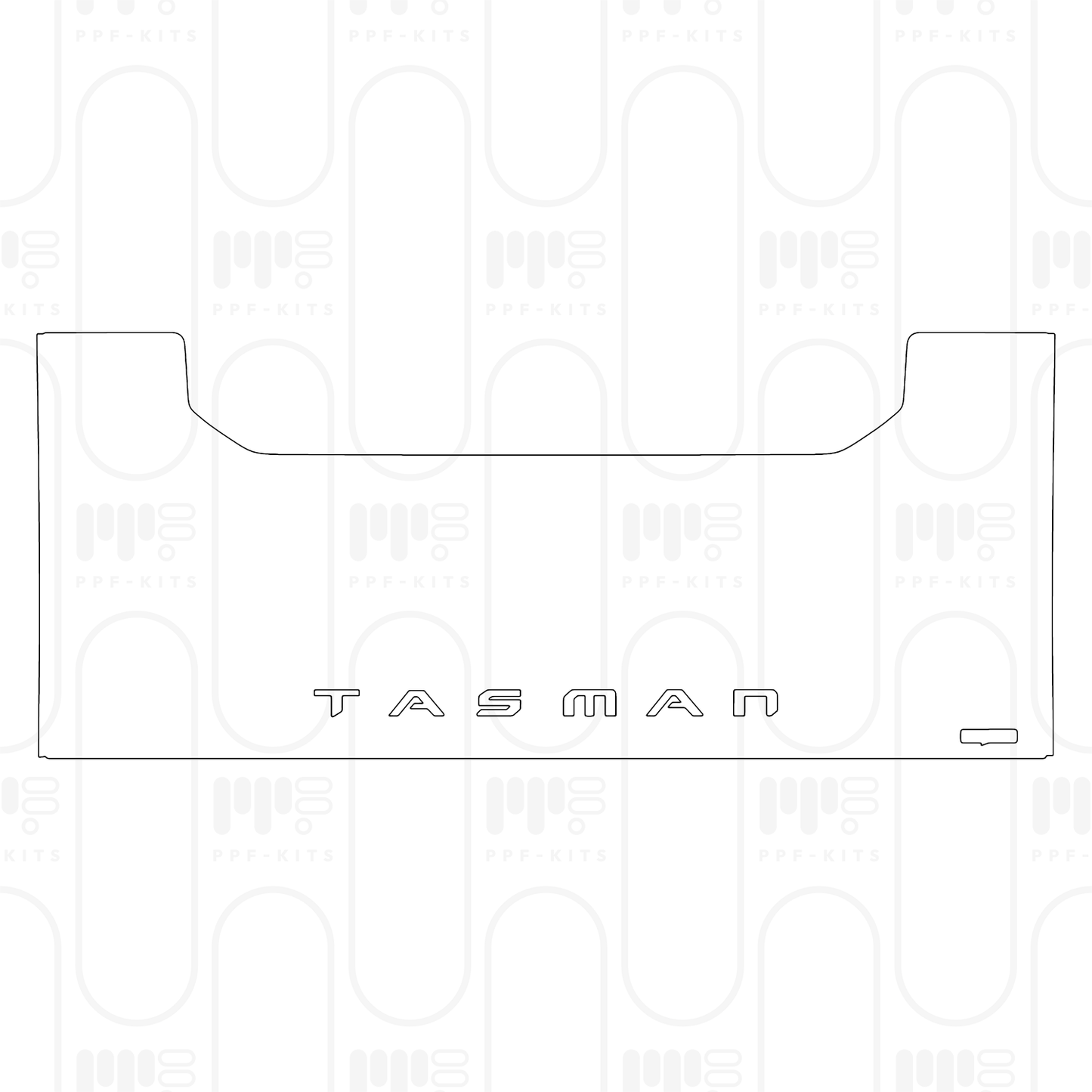 PPF prédécoupé KIA Tasman Pick-up S 2025