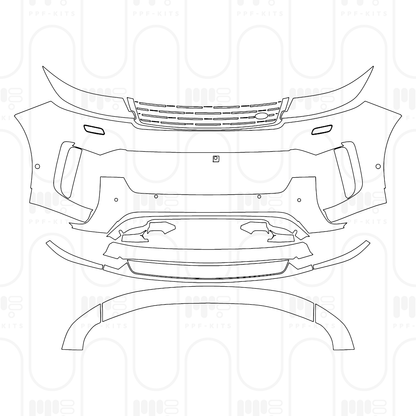 PPF prédécoupé Land Rover Range Rover Sport SV Edition One 2025