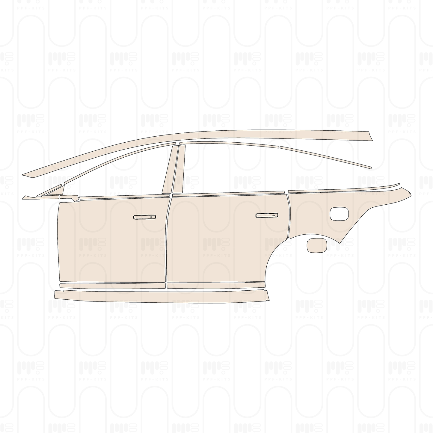 PPF prédécoupé Li Auto i8 2025