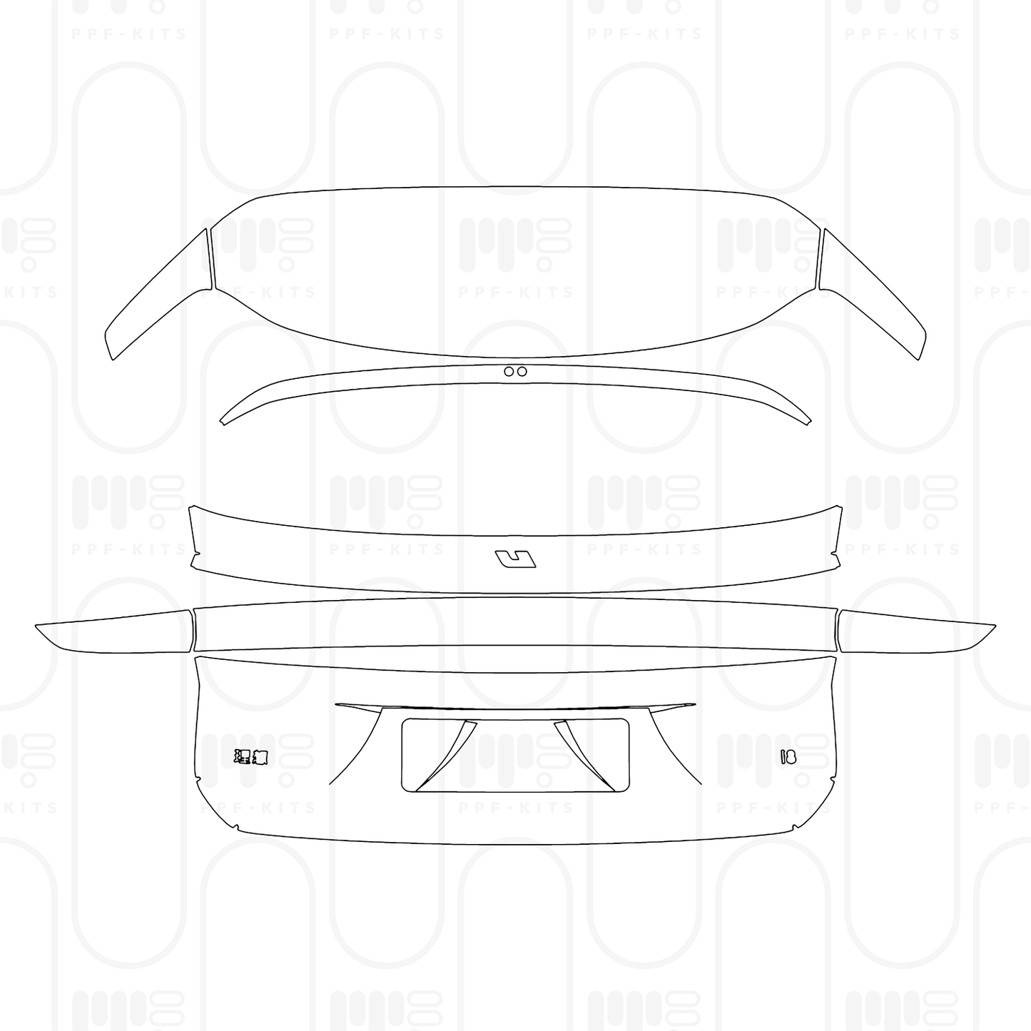 PPF prédécoupé Li Auto i8 2026