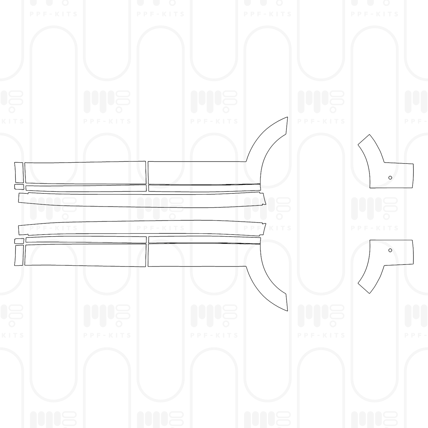 PPF prédécoupé Li Auto i8 2026