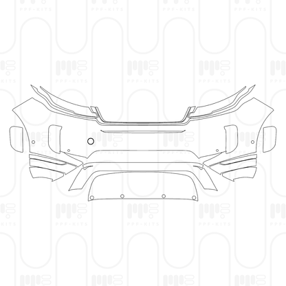 PPF prédécoupé Land Rover Range Rover Evoque Standard Wheelbase Base 2025