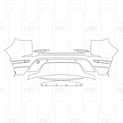 PPF prédécoupé Land Rover Range Rover Evoque Standard Wheelbase Base 2025