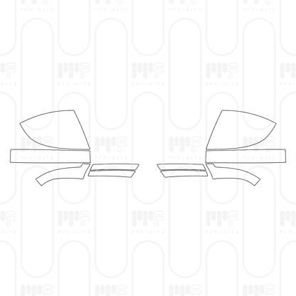 PPF prédécoupé Land Rover Range Rover Evoque Standard Wheelbase Base 2025