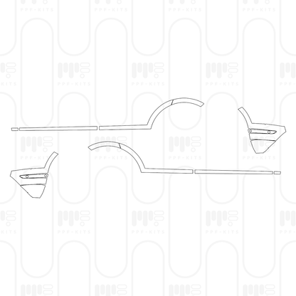 PPF prédécoupé Land Rover Range Rover Evoque Standard Wheelbase Base 2025