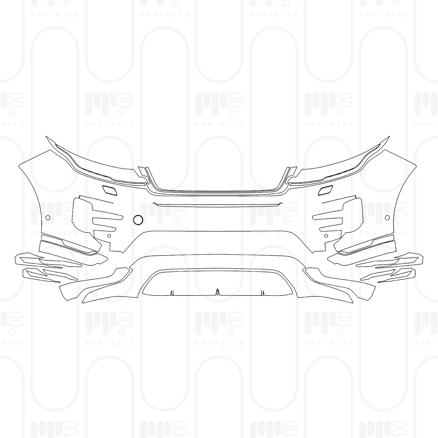 PPF prédécoupé Land Rover Range Rover Evoque Standard Wheelbase R-Dynamic 2025