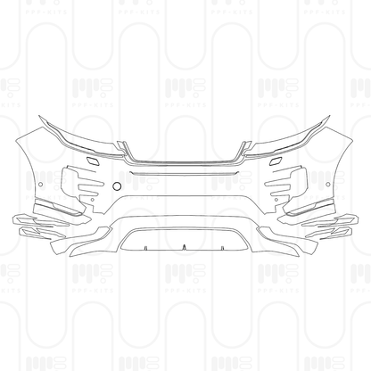 PPF prédécoupé Land Rover Range Rover Evoque Standard Wheelbase R-Dynamic 2025