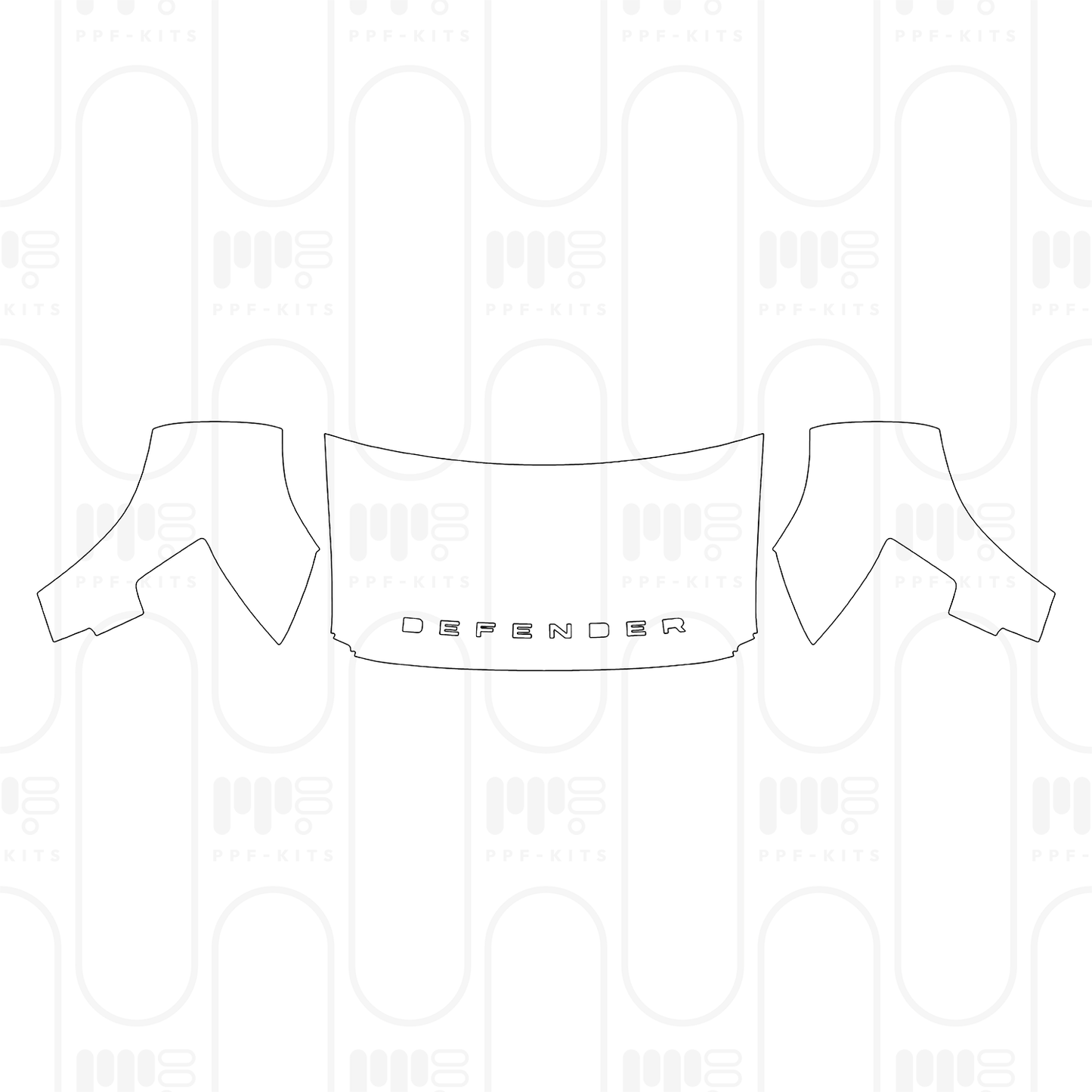 PPF prédécoupé Land Rover Defender 110 V8 2026