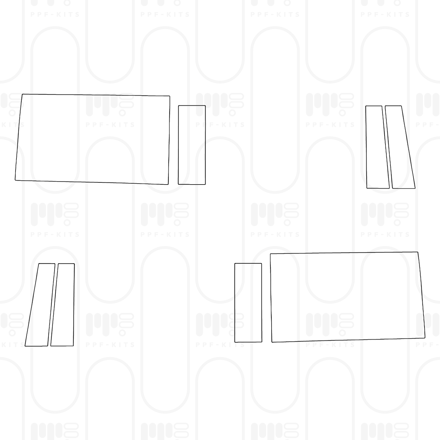 PPF prédécoupé Land Rover Defender 110 X 2025