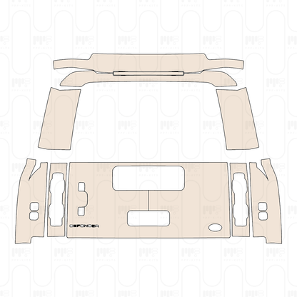 PPF prédécoupé Land Rover Defender 110 V8 2026