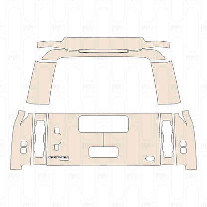 PPF prédécoupé Land Rover Defender 110 X 2025