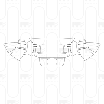 PPF prédécoupé Land Rover Defender 110 V8 2026