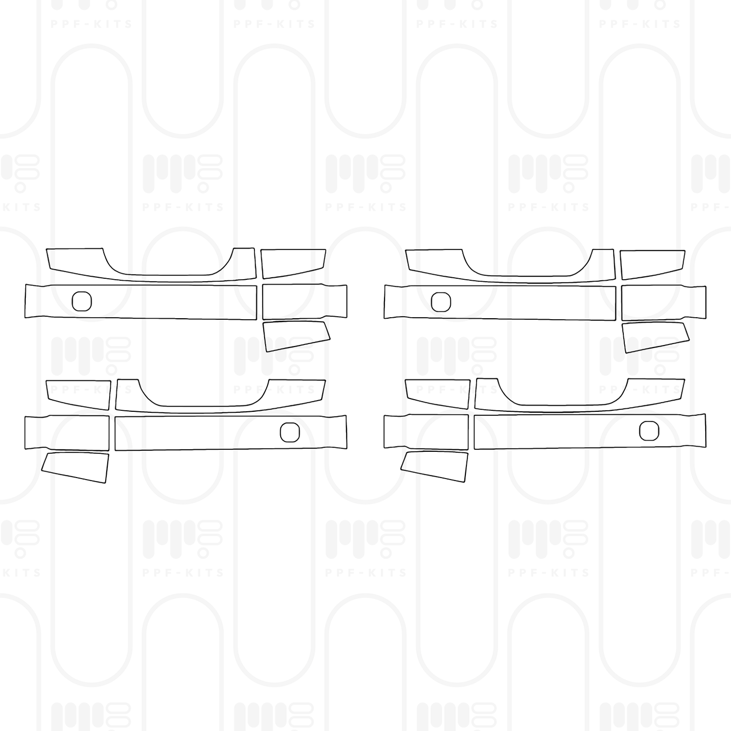 PPF prédécoupé Land Rover Defender 110 V8 2026