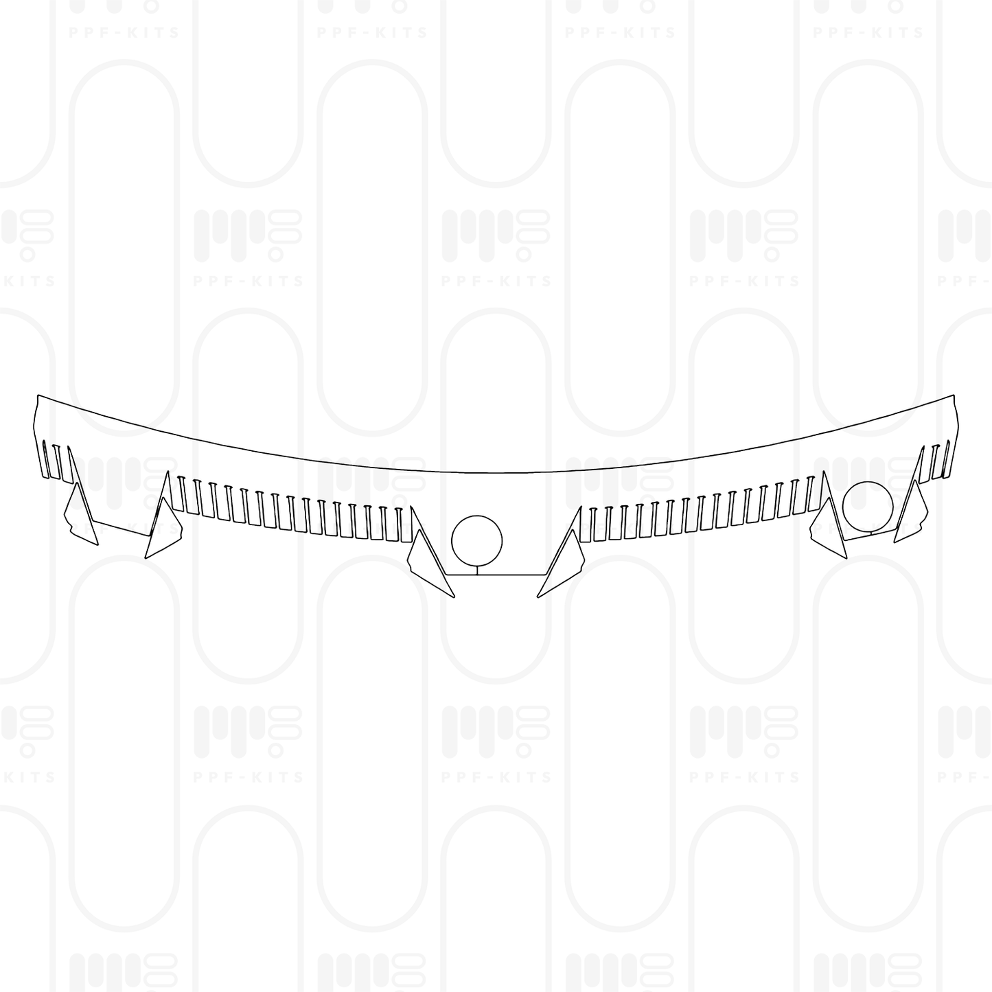 PPF prédécoupé Land Rover Defender 110 V8 2026