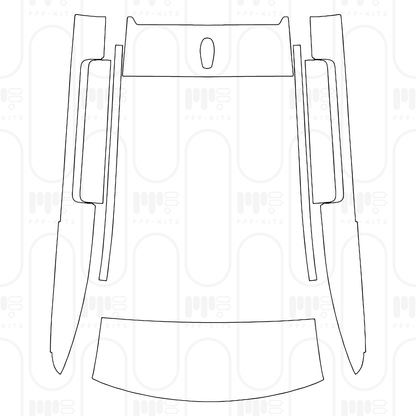 PPF prédécoupé Land Rover Defender 90 X 2025