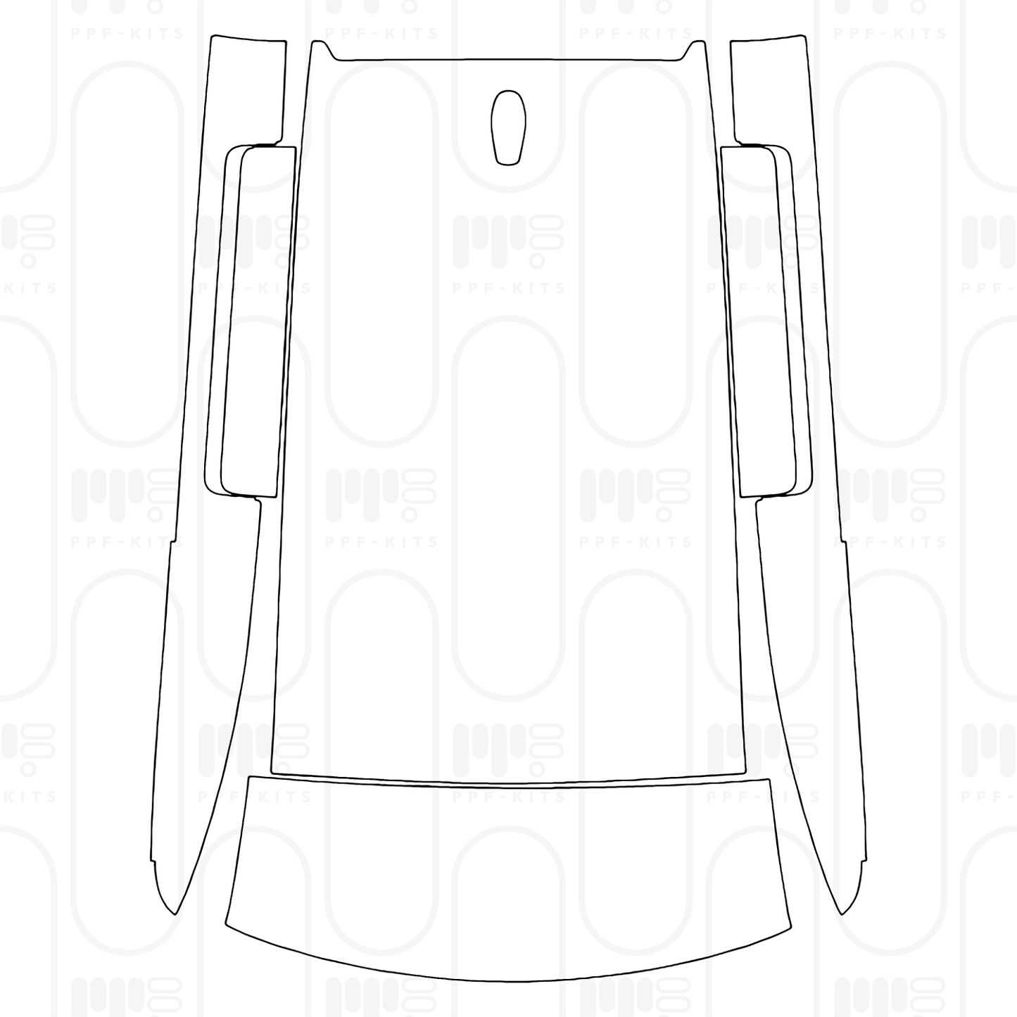 PPF prédécoupé Land Rover Defender 90 X 2025