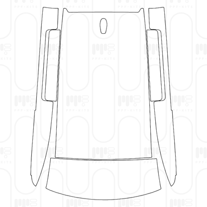 PPF prédécoupé Land Rover Defender 90 X 2025