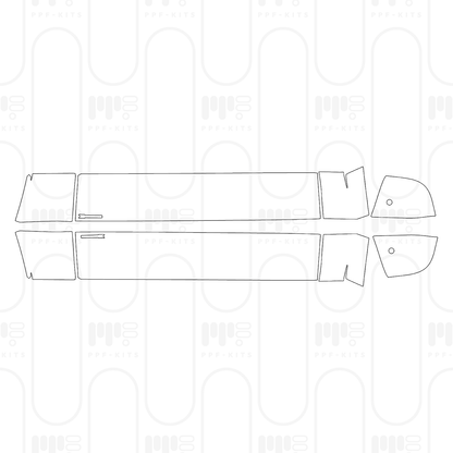 PPF prédécoupé Land Rover Defender 90 X 2025