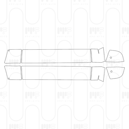 PPF prédécoupé Land Rover Defender 90 Base 2025