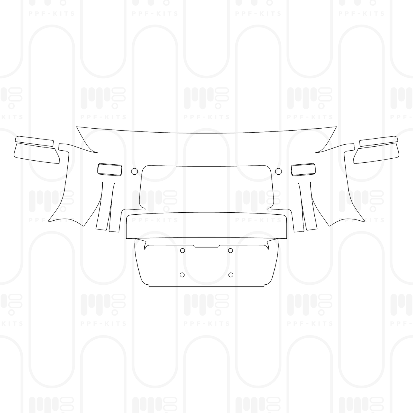 PPF prédécoupé Land Rover Defender 110 Diablo Special Edition (China only) 2025