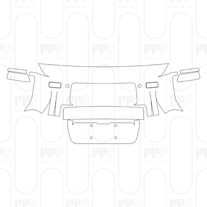 PPF prédécoupé Land Rover Defender 110 Diablo Special Edition (China only) 2025
