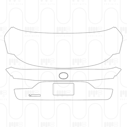 PPF prédécoupé Lexus LS Fuel F Sport 2025