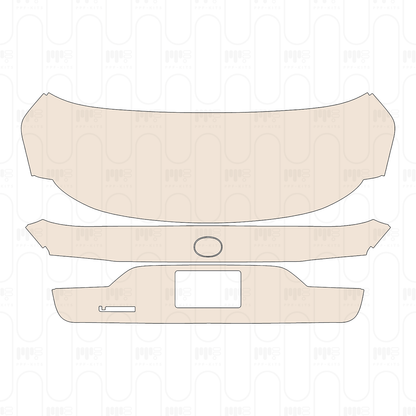 PPF prédécoupé Lexus LS Fuel Base 2025