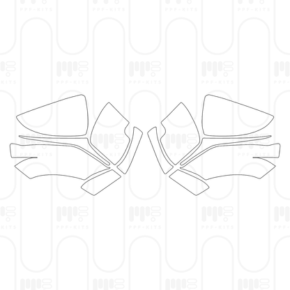 PPF prédécoupé Lexus LS Hybrid F Sport 2025