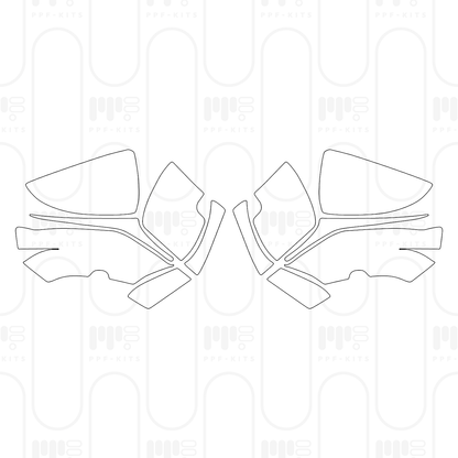 PPF prédécoupé Lexus LS Hybrid F Sport 2025