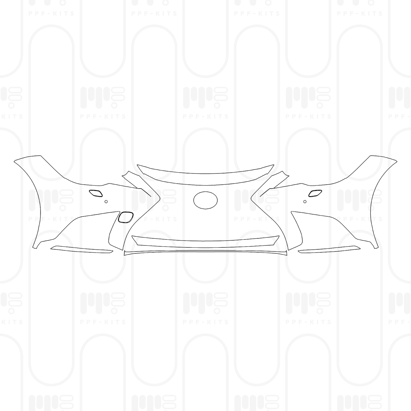 PPF prédécoupé Lexus LS Hybrid F Sport 2025