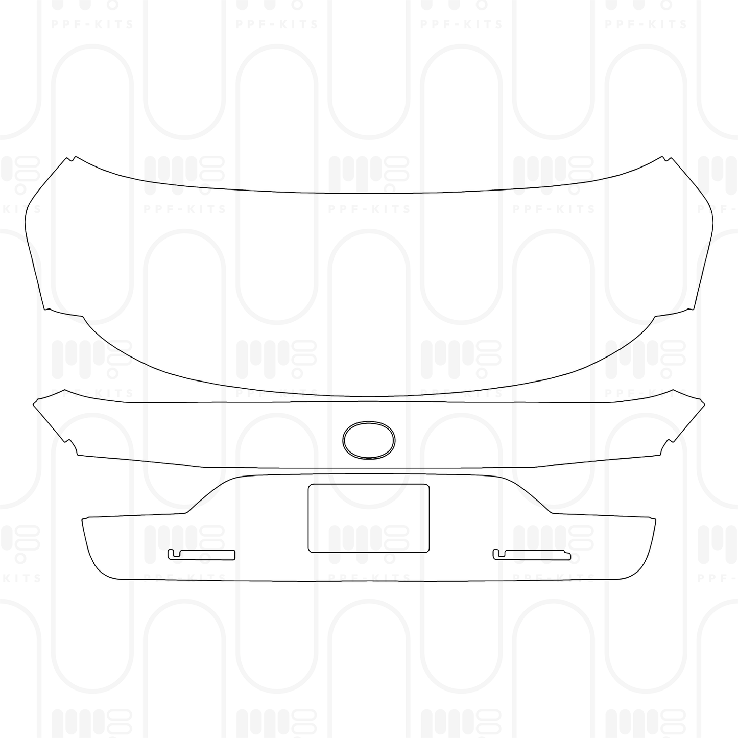 PPF prédécoupé Lexus LS Hybrid F Sport 2025