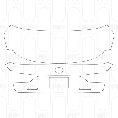 PPF prédécoupé Lexus LS Hybrid F Sport 2025
