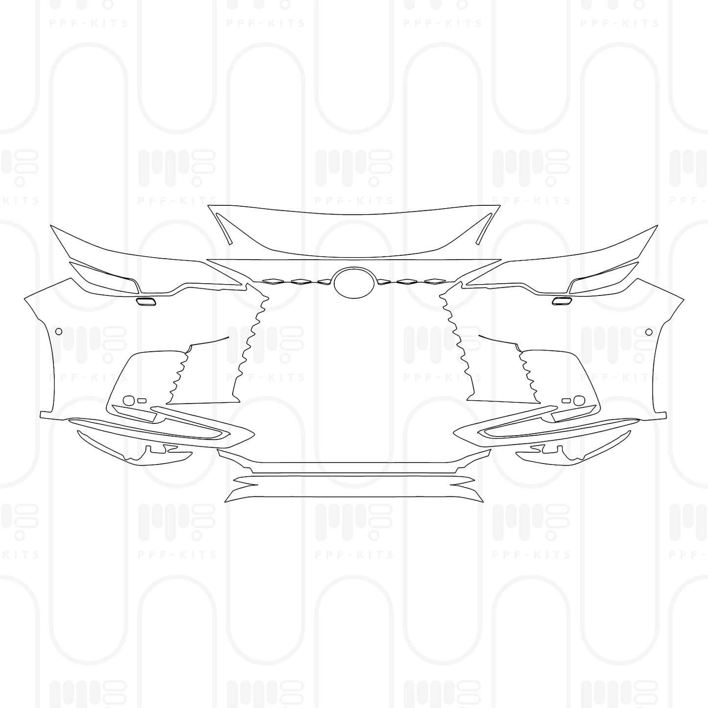 PPF prédécoupé Lexus RX (SWB) F-Sport 2026