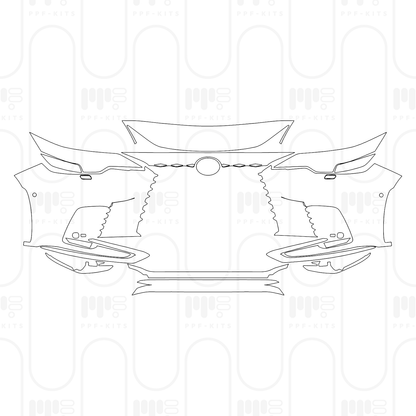 PPF prédécoupé Lexus RX (SWB) F-Sport 2026