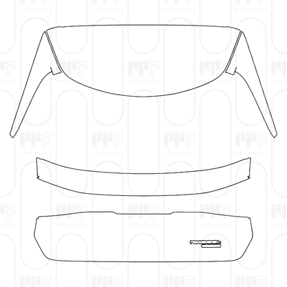 PPF prédécoupé Lexus RX (SWB) F-Sport 2026