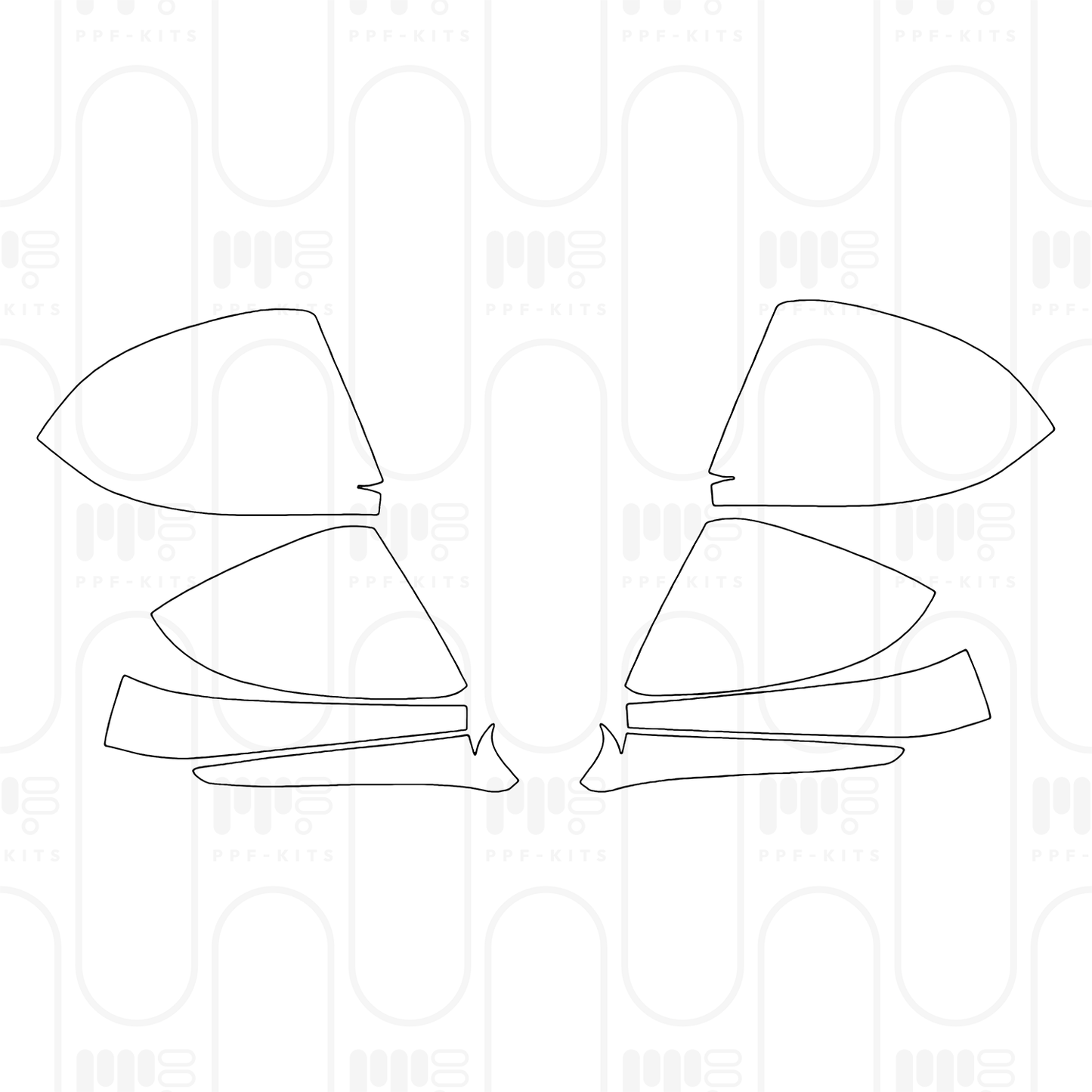 PPF prédécoupé Lexus RX (SWB) Base 2026