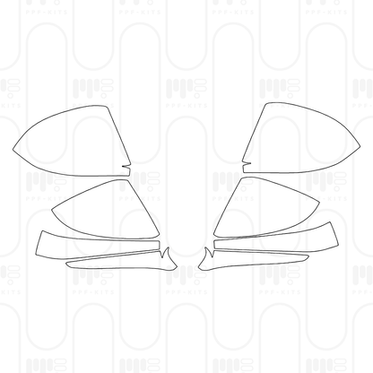 PPF prédécoupé Lexus RX (SWB) Base 2026