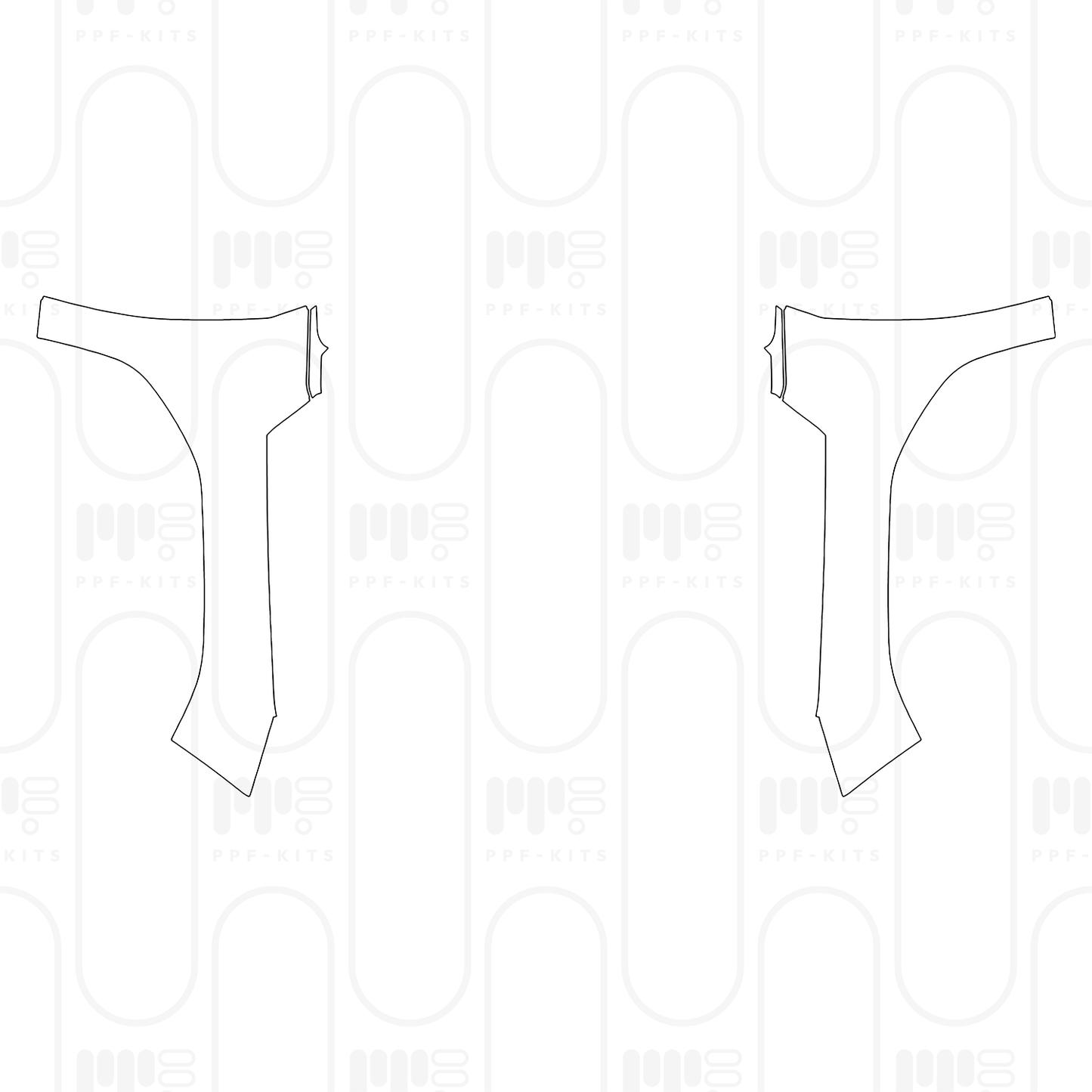 PPF prédécoupé Lexus GX (CN) Overtrail 2025