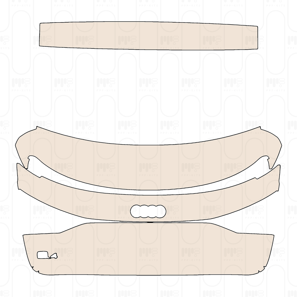 Trunk Lid with "Q4" Emblems