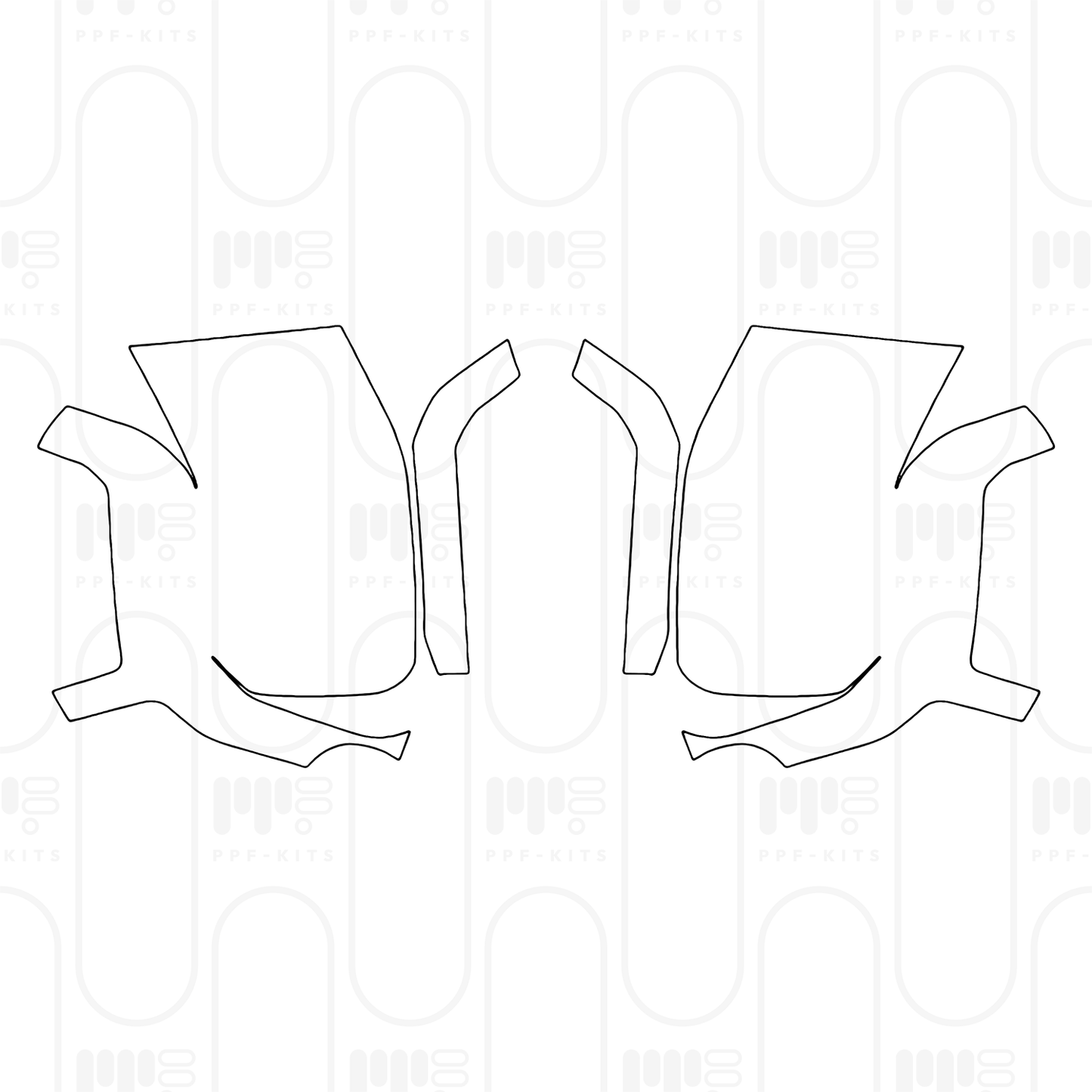 PPF prédécoupé Lexus GX (CN) Overtrail 2025