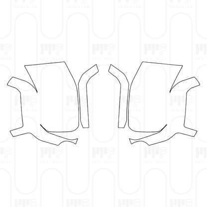 PPF prédécoupé Lexus GX (CN) Overtrail 2025