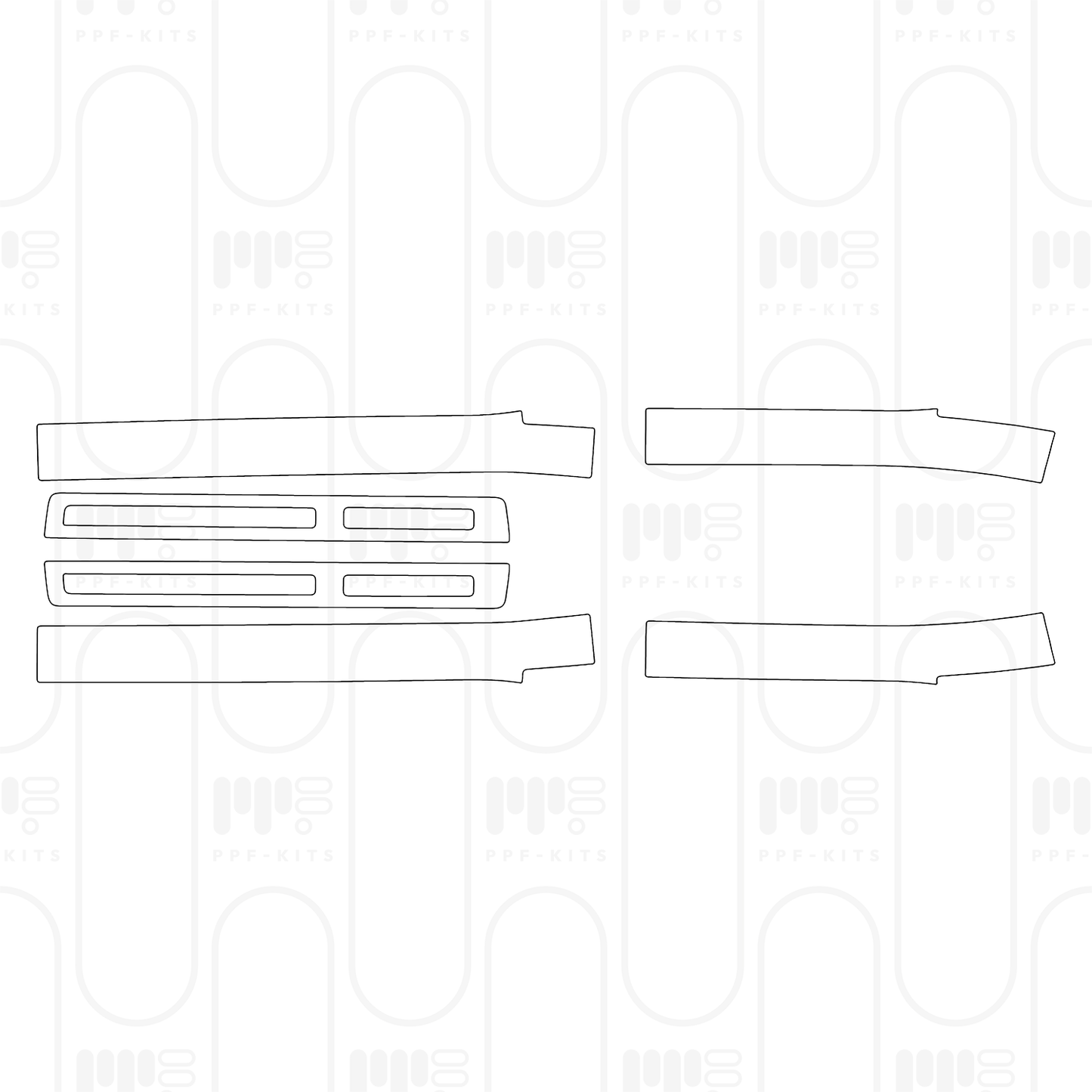 PPF prédécoupé Lexus GX (CN) Overtrail 2025