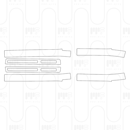 PPF prédécoupé Lexus GX (CN) Overtrail 2025